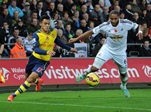 Clash of Titans: Sanchez vs. Williams - Arsenal's Star Forward Goes Head-to-Head with Swansea's Defiant Captain