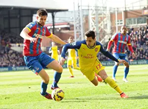 Crystal Palace V Arsenal 2014-15 Prints: Clash of Titans: Sanchez vs Dann - Crystal Palace vs Arsenal, Premier League 2015