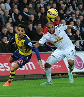 Clash of Titans: Sanchez vs. Williams - The Intense Battle in the Swansea Derby (2014-15)