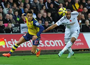 Clash of Titans: Sanchez vs. Williams - Swansea v Arsenal, 2014-15 Premier League