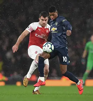 Clash of Titans: Sokratis vs. Marcus Rashford - Arsenal vs. Manchester United, Premier League