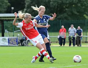 Millwall Lionessess V Arsenal Ladies 2014 Prints: Clash of Titans: Turid Knaak vs. Lily Agg in WSL Continental Cup Showdown