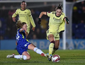 Chelsea Women V Arsenal Women 2021-22 Prints: Clash of Titans: Vivianne Miedema vs