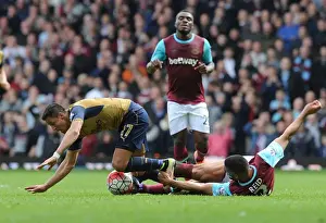 Clash of Titans: West Ham vs. Arsenal - Premier League Battle (April 2016)