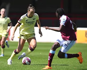 West Ham United Women V Arsenal Women 2021-22 Prints: Clash of the Titans: West Ham vs. Arsenal Women's Football Showdown