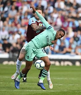 Images Dated 12th May 2019: Clash at Turf Moor: Burnley vs. Arsenal - Premier League Showdown (2018-19)