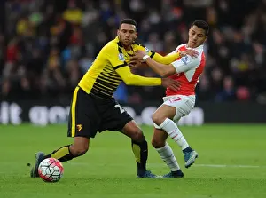 Clash at Vicarage Road: Sanchez Fouls by Capoue (Watford vs. Arsenal, 2015/16) - Alexis Sanchez Fouled by Etienne Capoue