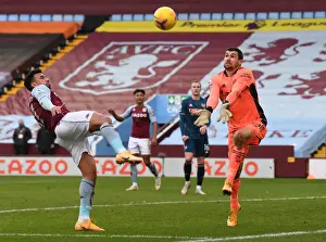 Clash at Villa Park: Mat Ryan Faces Off Against Trezeguet in Aston Villa vs. Arsenal Premier League Showdown