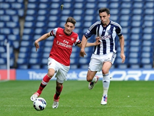 West Bromwich Albion U21 V Arsenal U21 2012-13 Prints: Clash of Young Prodigies: Hector Bellerin vs