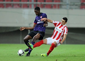 Olympiacos U19 V Arsenal U19 - NextGen 2012:13 Prints: Clash of Young Talents: Elton Monteiro vs