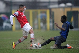 Inter Milan U19 V Arsenal U19 NextGen Series 2012-13 Prints: Clash of Young Talents: Inter Milan U19 vs. Arsenal U19 - Gnabry vs. Donkor