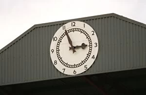 Arsenal v Blackburn Rovers 2005-6 Collection: The Clock. Arsenal 3: 0 Blackburn Rovers. FA Premiership