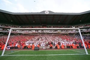Images Dated 11th May 2006: The Clock End. Arsenal 4: 2 Wigan Athletic