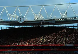 Clock End at Emirates Stadium: Arsenal vs Crystal Palace, Premier League 2014/15