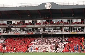 Images Dated 11th May 2006: The Clock End during the match. Arsenal 4: 2 Wigan Athletic