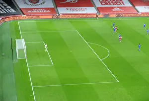 Behind Closed Doors: Arsenal vs Leicester at Emirates Stadium during the Pandemic (2020-21)