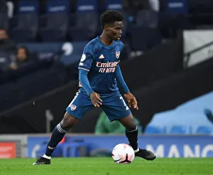 Behind Closed Doors: Bukayo Saka in Action - Arsenal vs. Manchester City, 2020-21 Premier League