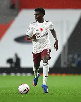 Behind Closed Doors: Bukayo Saka in Action - Manchester United vs Arsenal, Premier League 2020-21