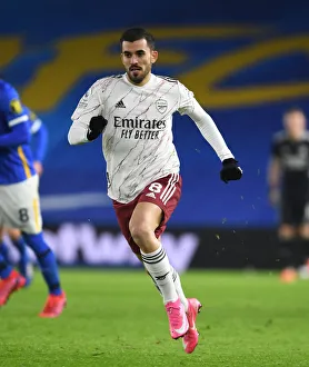 Behind Closed Doors: Dani Ceballos in Action - Arsenal vs. Brighton & Hove Albion, Premier League 2020-21