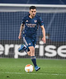Villarreal V Arsenal 2020-21 Prints: Behind Closed Doors: Dani Ceballos Leads Arsenal in UEFA Europa League Semi-Final against Villarreal