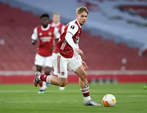 Arsenal V Villarreal 2020-21 Prints: Behind Closed Doors: Emile Smith Rowe's Europa League Semi-Final Performance at Emirates Stadium