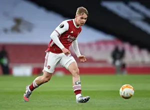 Arsenal V Villarreal 2020-21 Prints: Behind Closed Doors: Emile Smith Rowe's UEFA Europa League Semi-Final Performance at Emirates Stadium