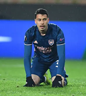Behind Closed Doors: Gabriel Martinelli's Europa League Quarterfinal Performance for Arsenal against Slavia Praha in Prague