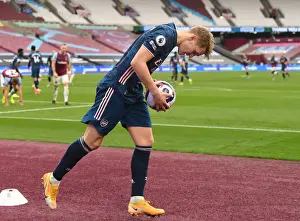 Behind Closed Doors: Martin Odegaard at London Stadium - West Ham United vs Arsenal, Premier League 2021