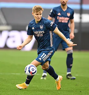 Behind Closed Doors: Martin Odegaard at West Ham United vs. Arsenal, Premier League 2021