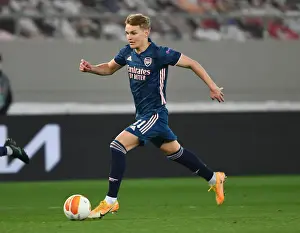 Behind Closed Doors: Martin Odegaard's Europa League Debut for Arsenal against Olympiacos (March 2021)