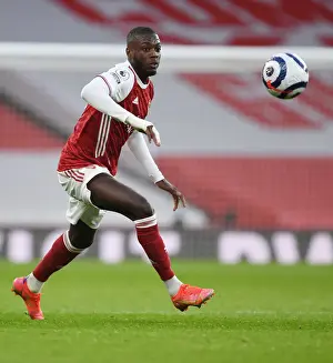 Behind Closed Doors: Pepe's Emirates Showdown - Arsenal vs Manchester City, 2021-22 Premier League