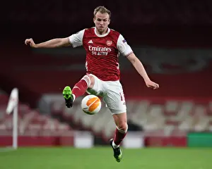 Behind Closed Doors: Rob Holding Faces Slavia Praha in Europa League Quarterfinal for Arsenal