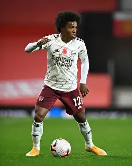 Behind Closed Doors: Willian at Empty Old Trafford - Manchester United vs Arsenal (2020-21)