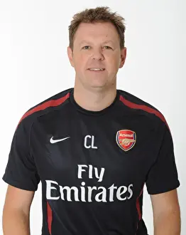 1st Team Player Images 2010-11 Prints: Colin Lewin (Arsenal Physio). Arsenal 1st Team Photocall and Membersday