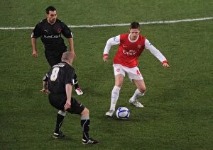 Arsenal v Leyton Orient FA Cup Replay 2010-11 Collection: Conor Henderson (Arsenal) Stephen Dawson and Jason Crowe (Orient). Arsenal 5