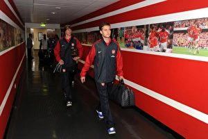 Conor Henderson and Ignasi Miquel (Arsenal). Arsenal 1:2 Aston Villa. Barclays Premier League Conor Henderson and Ignasi Miquel (Arsenal). Arsenal 1:2 Aston Villa. Barclays Premier League
