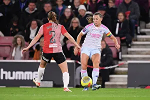 Southampton Women V Arsenal Women - Conti Cup 2023-24 Prints: Conti Cup Clash: Arsenal Women vs Southampton Women at St