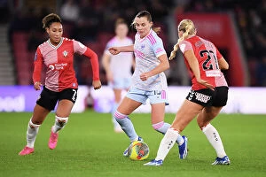 Images Dated 24th November 2023: Conti Cup Clash: Southampton Women vs. Arsenal Women at St. Mary's Stadium - Arsenal's Maritz