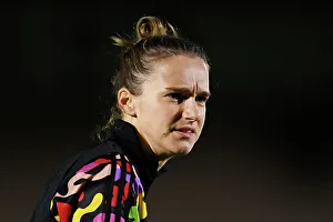 Arsenal Women V Tottenham Hotspur Women - Conti Cup 2023-24 Prints: Conti Cup Clash: Viviane Miedema's Unwavering Focus - Arsenal Women vs