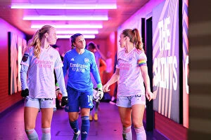 Images Dated 24th November 2023: Conti Cup Showdown: Arsenal Women vs. Southampton Women at St. Mary's Stadium