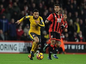 AFC Bournemouth v Arsenal 2016-17 Collection: Coquelin in Action: AFC Bournemouth vs. Arsenal, Premier League 2016-17