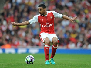 Arsenal V Southampton 2016-17 Prints: Coquelin in Action: Arsenal vs. Southampton (2016-17)