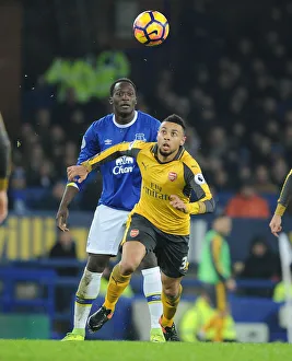 Everton V Arsenal 2016-17 Prints: Coquelin in Action: Everton vs Arsenal, Premier League 2016-17