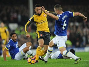 Coquelin Outmaneuvers Jagielka: Everton vs. Arsenal, Premier League 2016-17