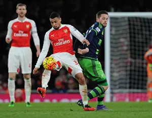 Coquelin Stands Firm: Arsenal vs Swansea's Intense Battle, March 2016