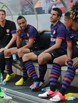 Cologne V Arsenal 2012-13 Prints: Coquelin and van Persie: A Pre-Season Encounter between Cologne and Arsenal, 2012