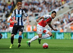 Newcastle United V Arsenal 2015-16 Prints: Coquelin vs. Colback: A Premier League Battle at St. James Park
