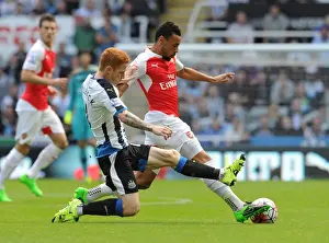 Newcastle United V Arsenal 2015-16 Prints: Coquelin vs Colback: A Premier League Showdown at Newcastle United (2015-16)