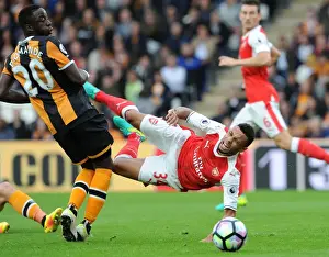 Coquelin vs Diomande: Foul Play at Hull City's KCOM Stadium, 2016-17 Premier League