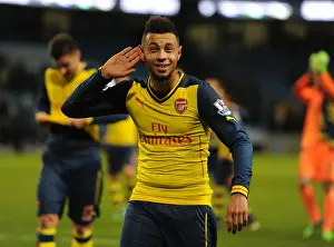 Manchester City V Arsenal 2014-15 Prints: Coquelin's Goal: Arsenal's Victory over Manchester City (2014-15)